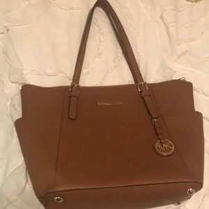 Michael Kors Jet-set Saffiano bag